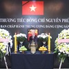 Церемония в Посольстве Вьетнама в Лаосе.