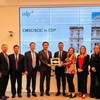 Рабочая делегация CMSC и представители корпорации CDP. Фото: ВИА