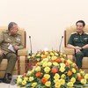 Генерал армии Фан Ван Жанг и генерал-лейтенант Виктор Леонардо Рохо Рамос. Фото: ВИА