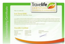 Впервые во Вьетнаме туристическая компания получила сертификат Travelife Certified за устойчивый туризм