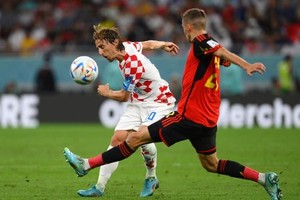 Сборная Хорватии обыграла сборную Бельгии