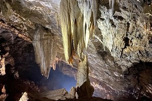 Недавно обнаруженная пещера. Фото: Экспедиционная команда