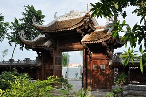 Пагода находится в квартале Суанла района Тэйхо города Ханоя. Фото: chuavannien.vn