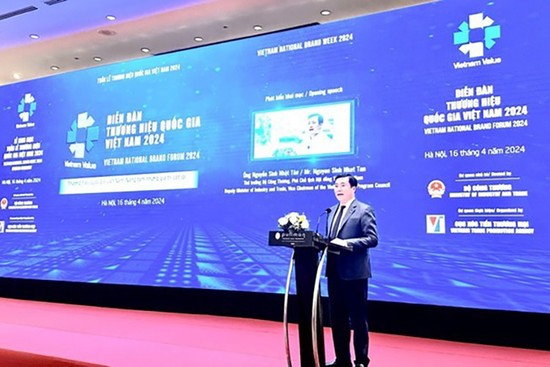 Заместитель министра Нгуен Шинь Нят Тан выступил на церемонии открытия. (Фото: ВИA)