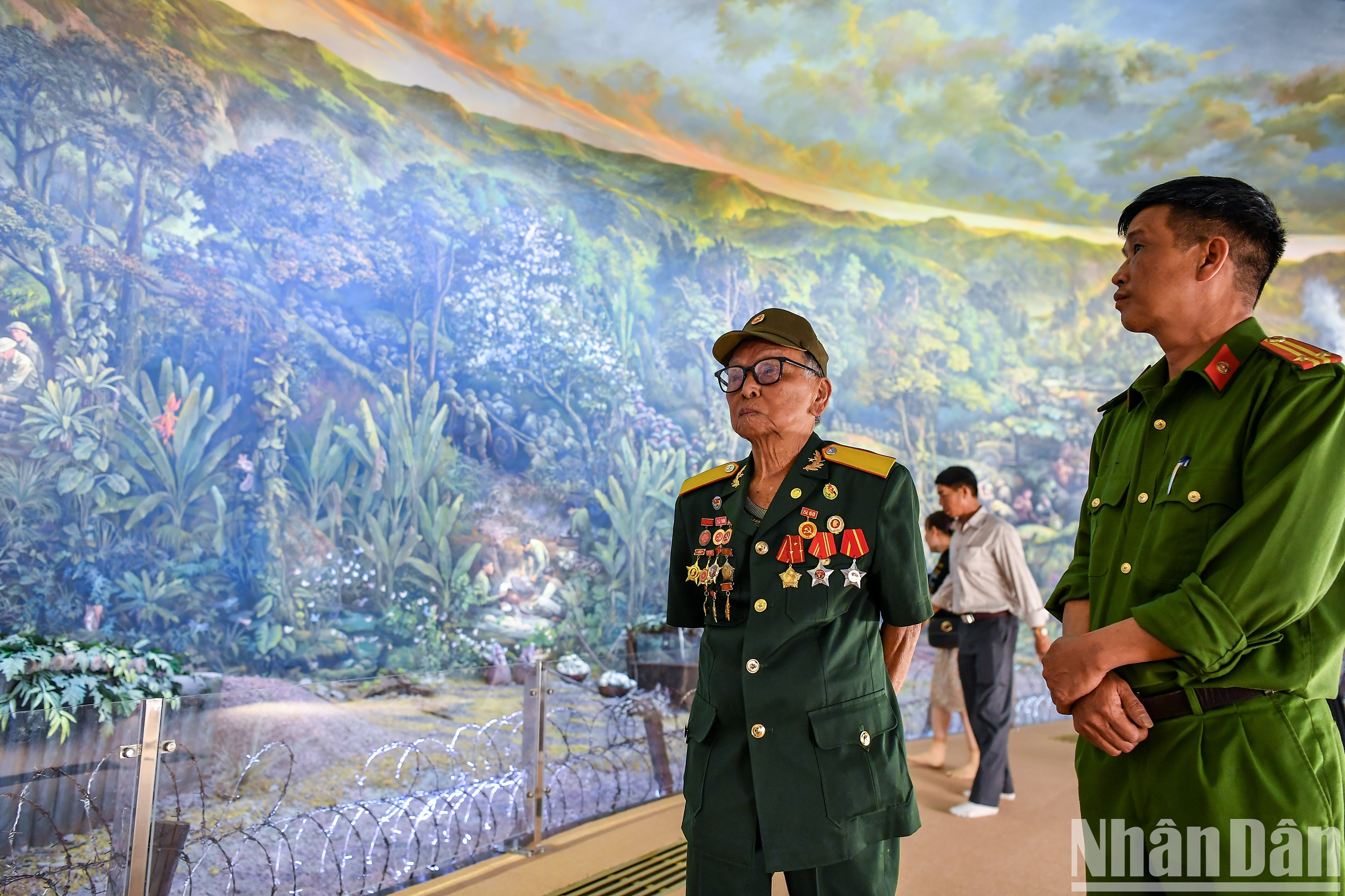 Панорама «Операция Дьенбьенфу» вызывала у ветеранов войны и посетителей взволнованные чувства