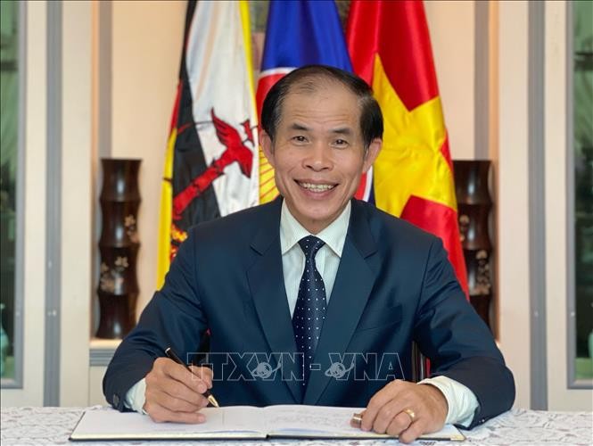 Посол Вьетнама в Брунее Чан Ван Кхоа. Фото: ВИА