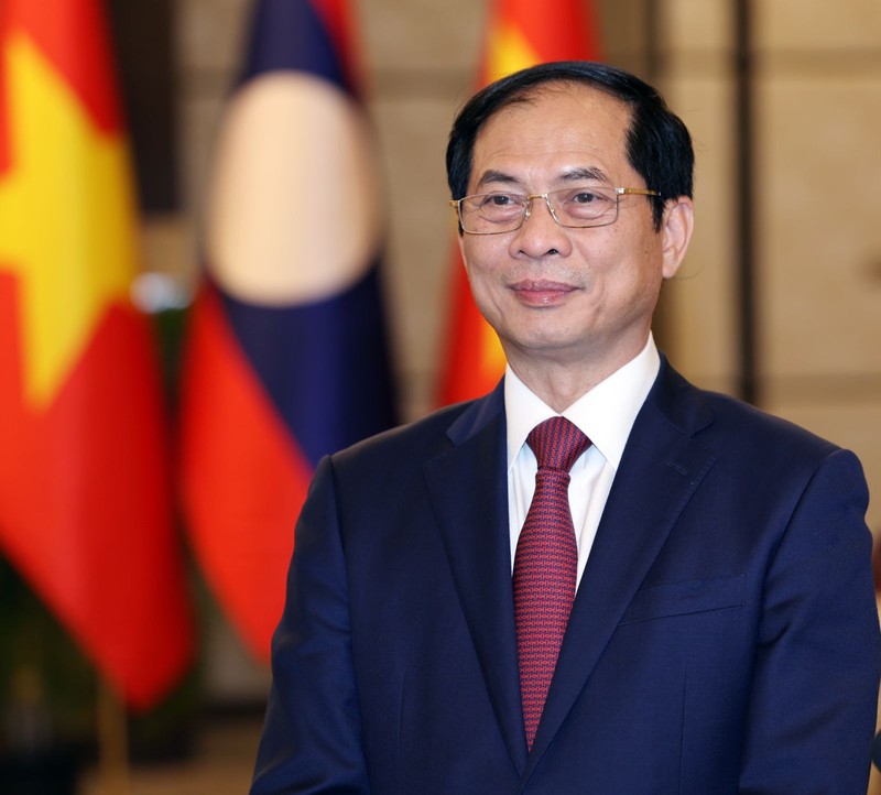 Министр иностранных дел Буй Тхань Шон. Фото: МИД Вьетнама