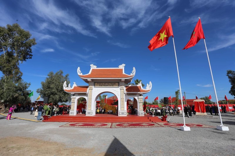 Вьетнамские ворота в Марокко. Фото: baoquocte.vn