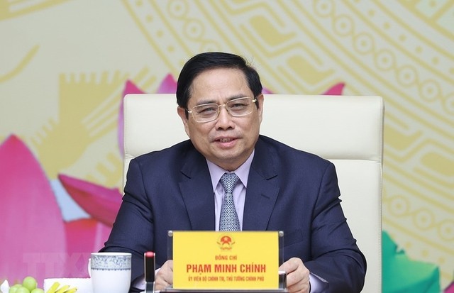 Премьер-министр Фам Минь Тьинь является Председателем Национального комитета по инновациям в области образования и подготовки кадров на период 2023-2026 гг. Фото: baochinhphu.vn