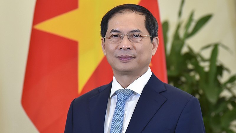 Министр иностранных дел Буй Тхань Шон. Фото: ВИА