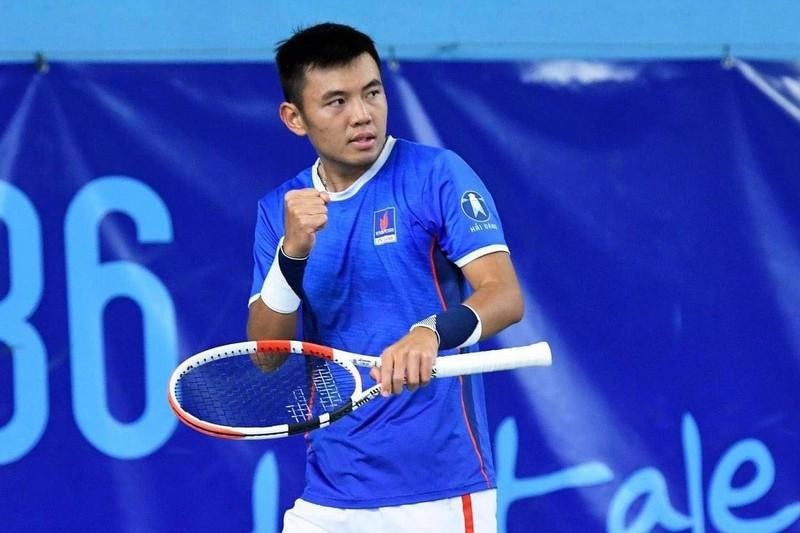 Вьетнамский теннисист Ли Хоанг Нам.
