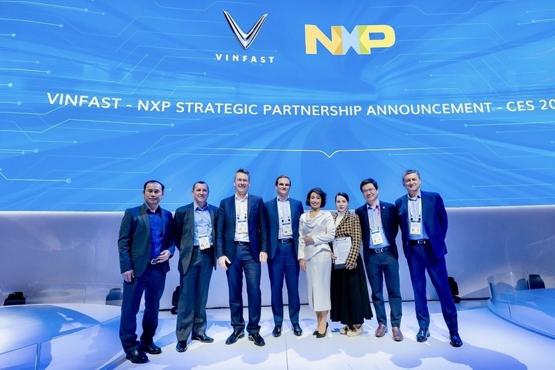 Компании VinFast и NXP Semiconductors сотрудничают в разработке умных электромобилей следующего поколения.