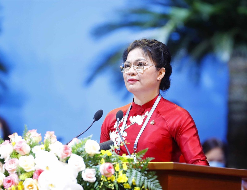Председатель Союза женщин Вьетнама Ха Тхи Нга. Фото: ВИА