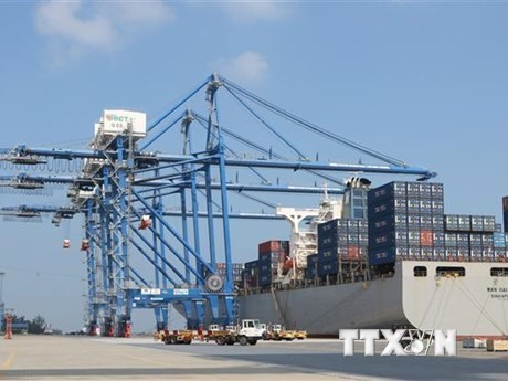 Международный контейнерный порт Танканг Хайфон. Фото: ВИА