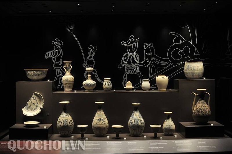 Музей является первой археологической выставочной зоной во Вьетнаме. Фото: quochoi.vn
