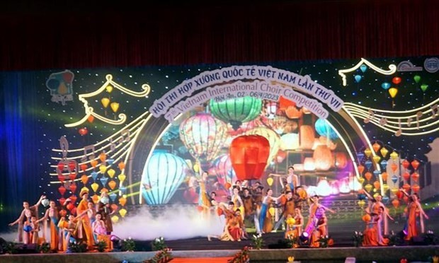 7-й Международный хоровой конкурс открылся в Хойане 2 апреля. Фото: ВИА