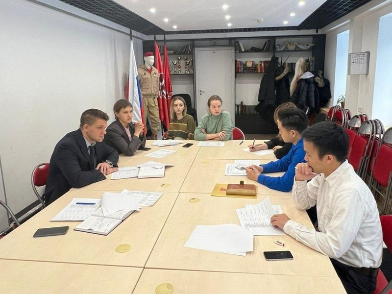 Общий вид рабочей встречи. Фото: kvs.gov.spb.ru 