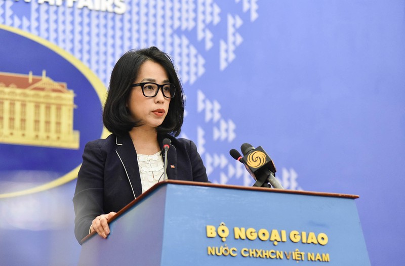 Заместитель официального представителя Министерства иностранных дел Вьетнама Фам Тху Ханг. Фото: МИД Вьетнама