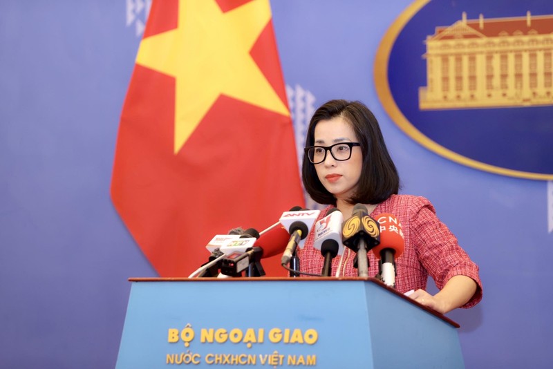 Заместитель официального представителя Министерства иностранных дел Вьетнама Фам Тху Ханг. Фото: МИД Вьетнама
