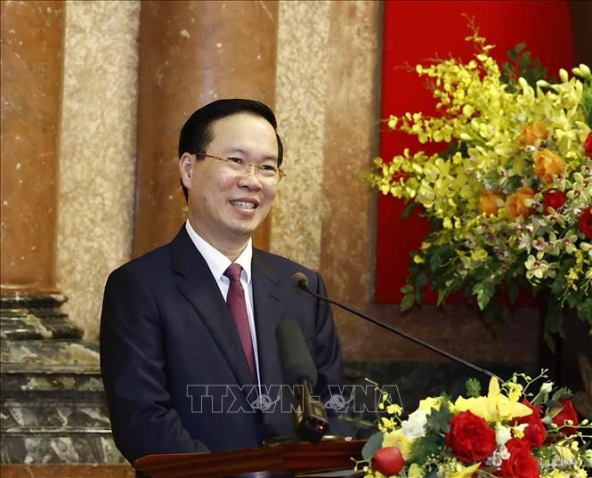 Президент Вьетнама Во Ван Тхыонг. Фото: ВИА