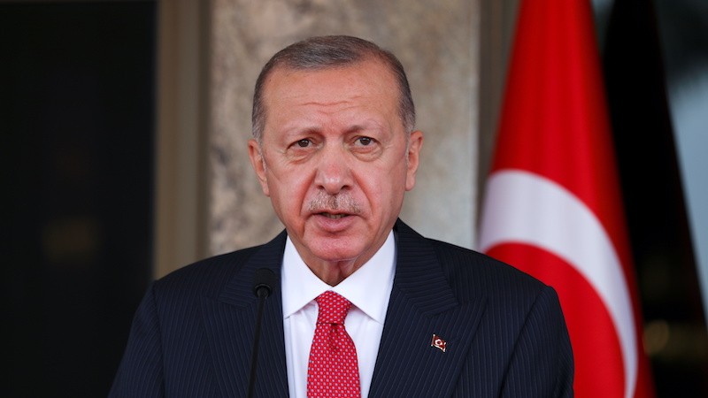 Президент Турции Реджеп Тайип Эрдоган. Фото: Рейтер