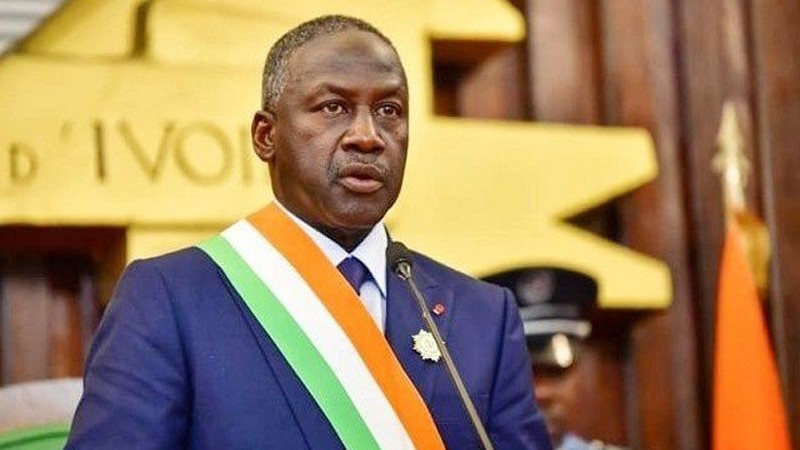 Председатель Парламента Кот-д'Ивуара Адама Биктого.