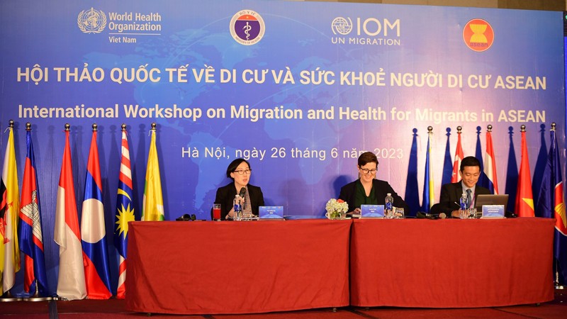 Семинар был организован Министерством здравоохранения совместно с Секретариатом АСЕАН при поддержке МОМ и ВОЗ. Фото: thoidai.com.vn