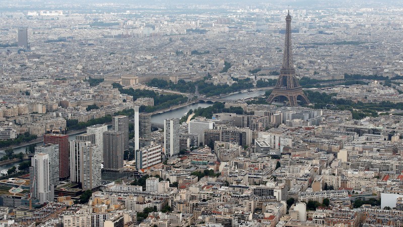 Париж, вид с высоты. Фото: Рейтер