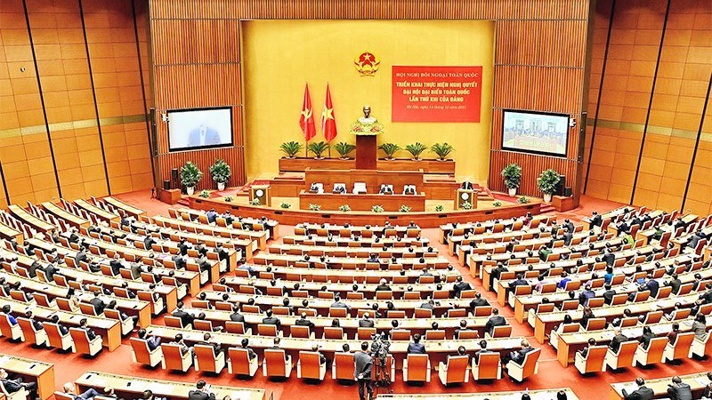Всенациональная внешнеполитическая конференция по реализации Резолюции XIII съезда КПВ. Фото: Данг Кхоа
