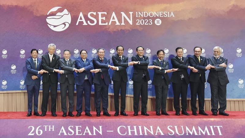 Главы делегаций-участников 26-го саммита АСЕАН-Китай. Фото: ВИА