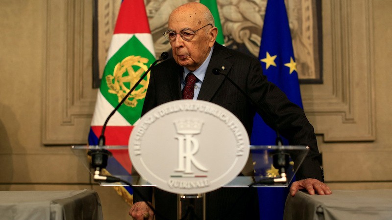 Бывший Президент Италии Джорджо Наполитано. Фото: Рейтер