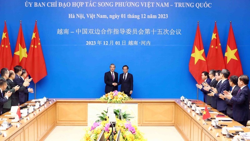 Сопредседателями заседания выступили Вице-премьер Чан Лыу Куанг и Министр иностранных дел Китая Ван И.