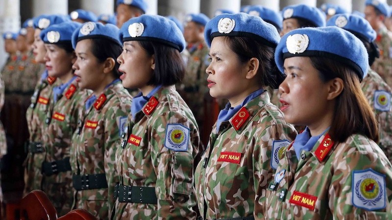 Женщины-миротворцы Вьетнама. Фото: ВИА