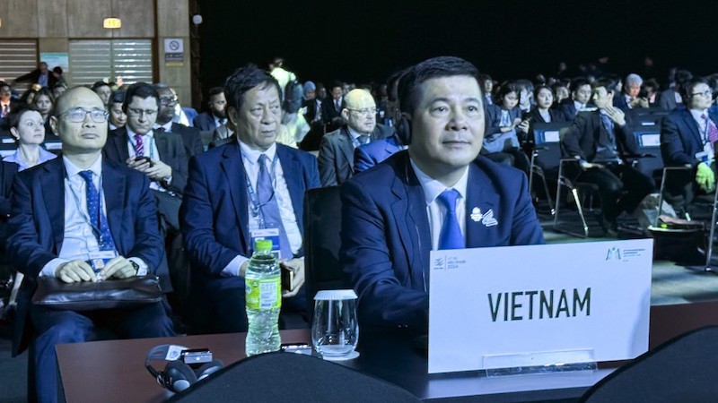 Делегация Вьетнама на открытии 13-й министерской конференции ВТО. Фото: congthuong.vn