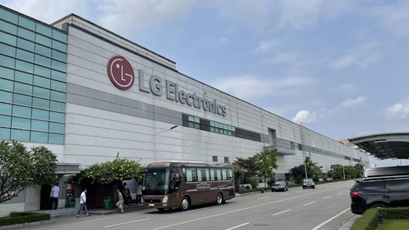 Завод LG Electronics в Хайфоне. Фото: ВИА