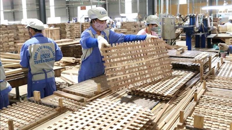 Производство экспортированных изделий из древесины. Фото: ВИА 