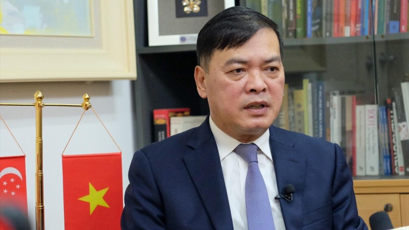 Посол Вьетнама в Сингапуре Май Фыок Зунг. Фото: ВИА