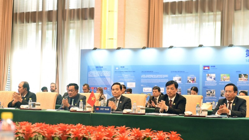 Делегация Вьетнама на конференции. Фото: VGP