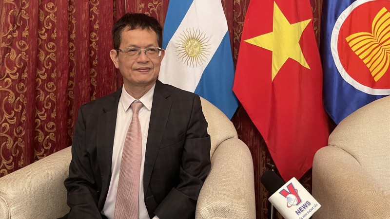 Посол Вьетнама в Аргентине Зыонг Куок Тхань. Фото: ВИА