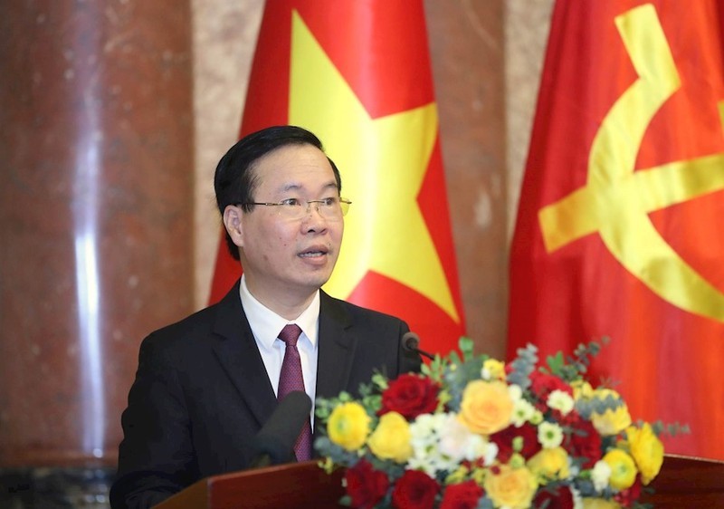 Президент Вьетнама Во Ван Тхыонг.