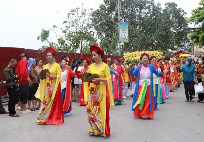 Церемония шествия в рамках Фестиваля храма До. 