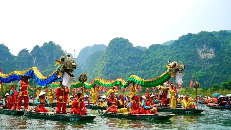 Танец дракона в рамках Фестиваля. Фото: Ле Хонг
