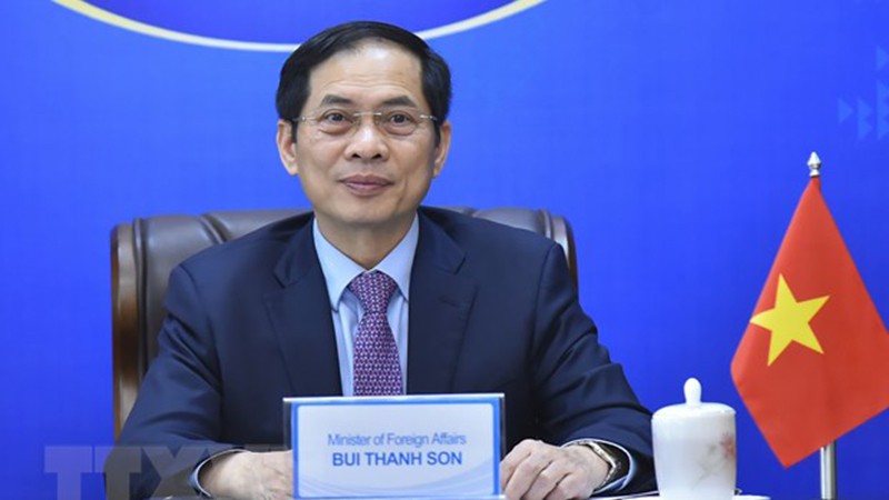 Министр иностранных дел Буй Тхань Шон. Фото: ВИА