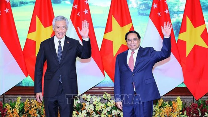 В рамках визита Вьетнам и Сингапур подписали 7 документов о сотрудничестве. Фото: ВИА