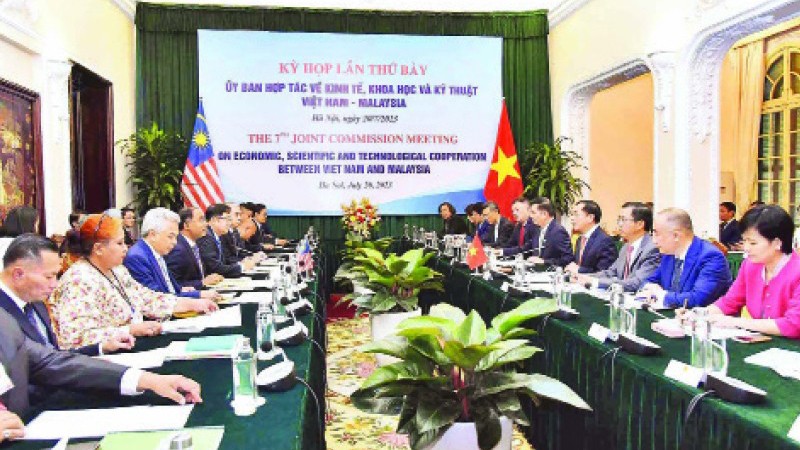7-е заседание Совместного комитета по экономическому, научному и техническому сотрудничеству между Вьетнамом и Малайзией.