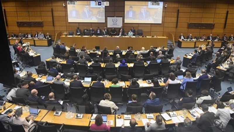 Общий вид очередного заседания Совета управляющих МАГАТЭ. Фото: ВИА