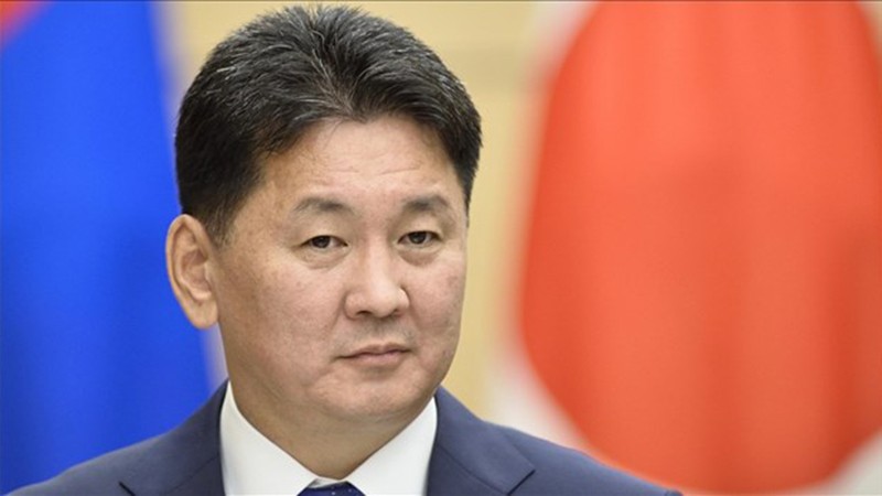 Президент Монголии Ухнаагийн Хурэлсух. Фото: Anadolu/ ВИА