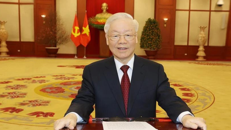 Генеральный секретарь ЦК КПВ Нгуен Фу Чонг.