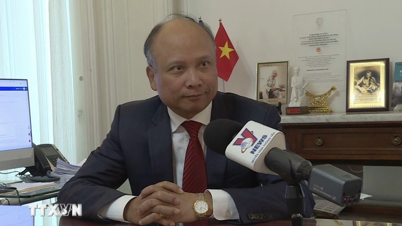 Посол Вьетнама во Франции Динь Тоан Тханг. Фото: ВИА