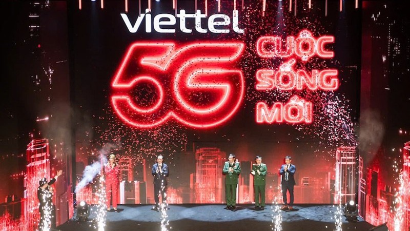 Церемония запуска сети 5G Viettel. 